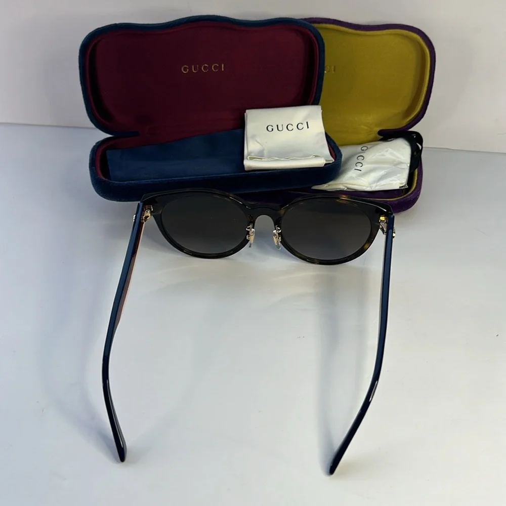 💯 - New Authentic Gucci GG0416SK00355 GG0416SK Ladies Sunglasses